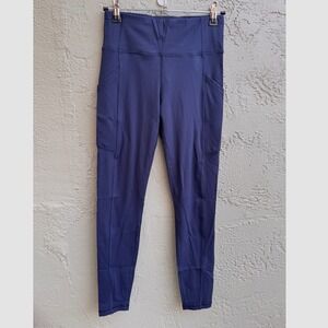 Halara NEW Navy Blue Leggings High Waisted Athleisure Yoga Athletic Casual